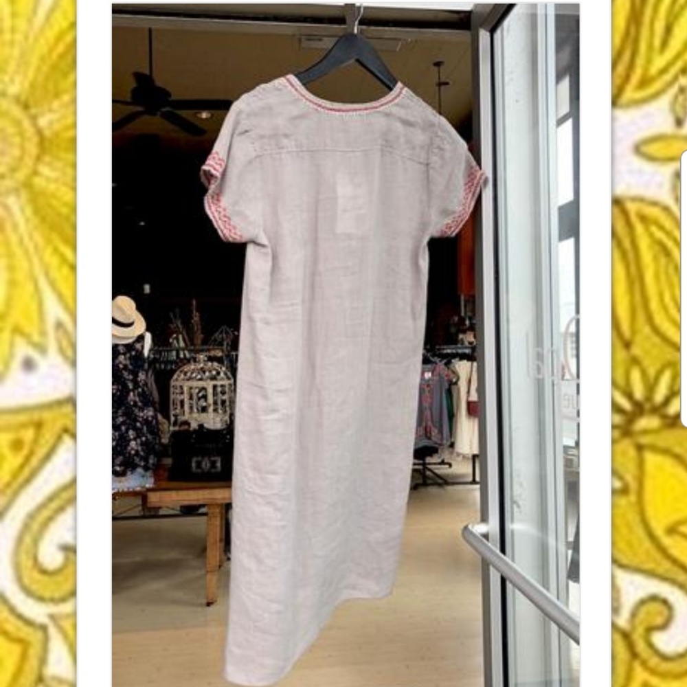 🧡🧡- Johnny was SURYA DRAPE TUNIC DRESS - Picture 3 of 6